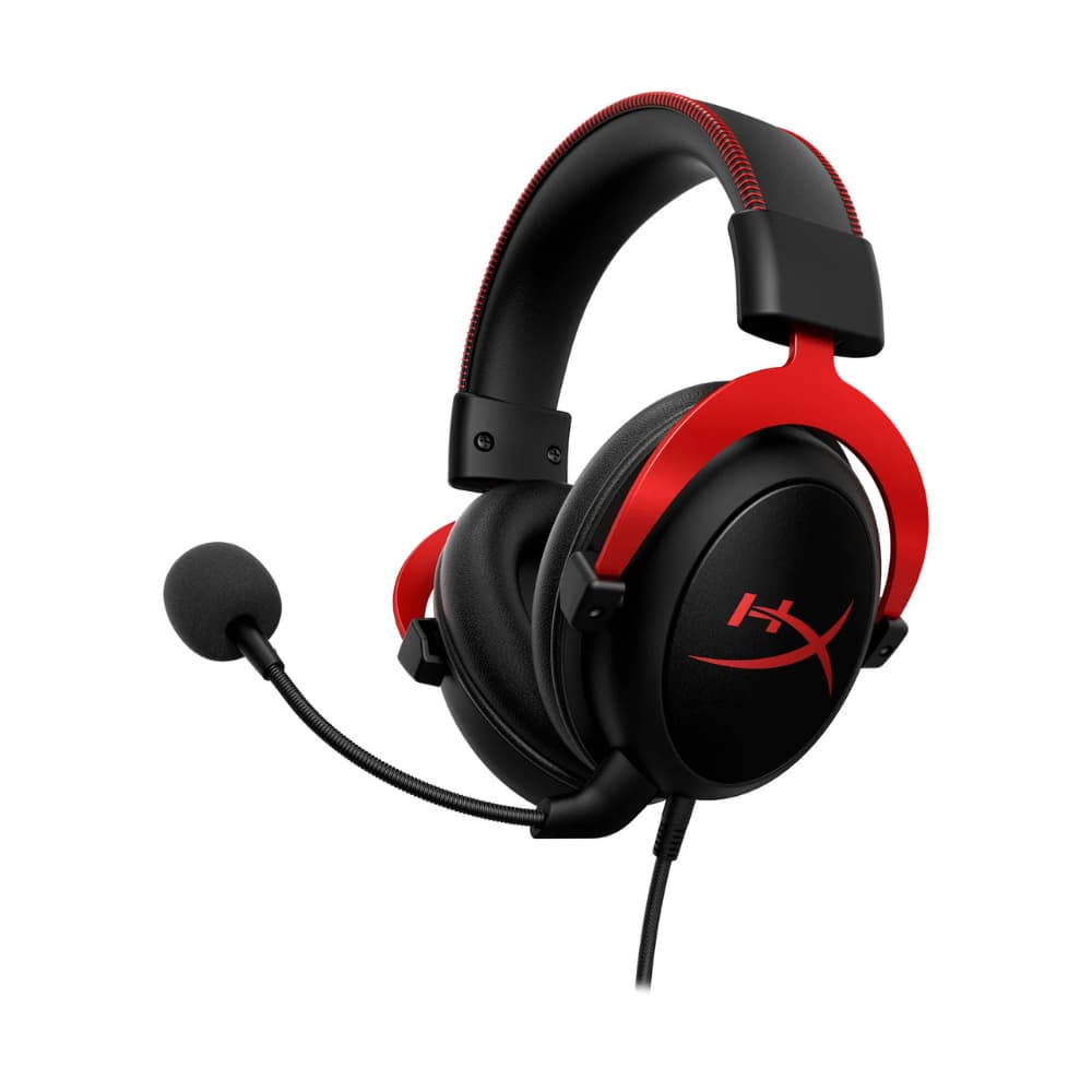 سماعة الألعاب هايبر إكس كلود 2 المحيطية - HyperX Cloud II Gaming Headset (أحمر/أسود) - الصورة 7