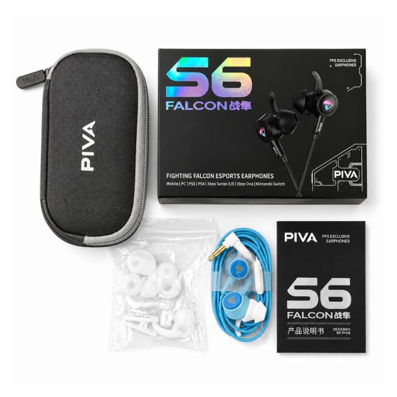 سماعة الألعاب PIVA S6 Falcon الاحترافية للألعاب والجوال - الصورة 4