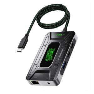 محول PIVA DS7 PRO المطور 2026 | أقوى منصة توصيل 7 في 1 بدقة 4K وشحن سريع