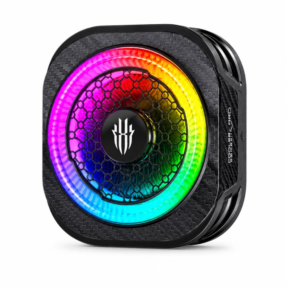 مبرد الهاتف RedMagic Cooler 8 Pro - تبريد فائق مع إضاءة RGB - الصورة 2